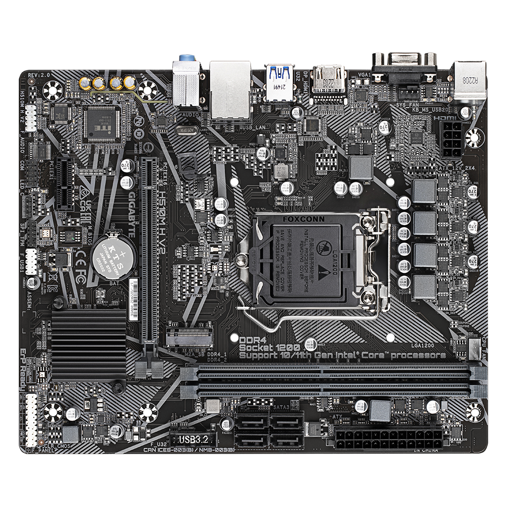 MAINBOARD GIGABYTE H510M-H V2