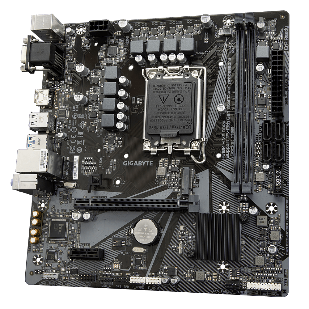 MAINBOARD GIGABYTE H610M H V2 DDR4