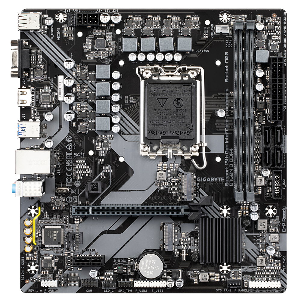 MAINBOARD GIGABYTE B760M A ELITE DDR4