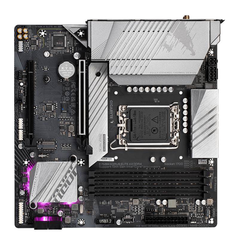 MAINBOARD GIGABYTE B760M A ELITE AX DDR4