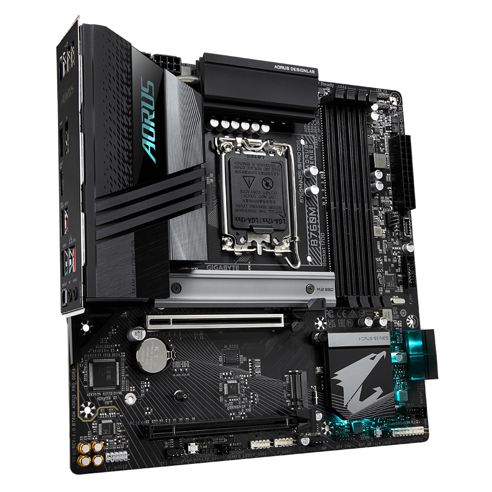 MAINBOARD GIGABYTE B760M AORUS PRO DDR4