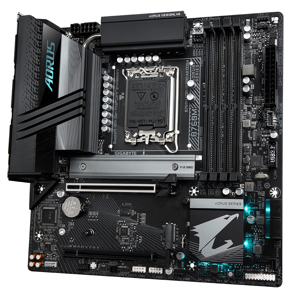 MAINBOARD GIGABYTE B760M A PRO AX DDR4