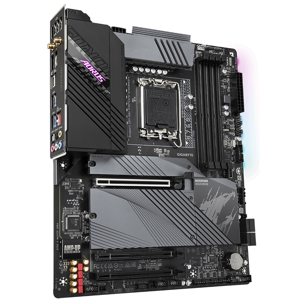 MAINBOARD GIGABYTE B760 AORUS MASTER DDR4