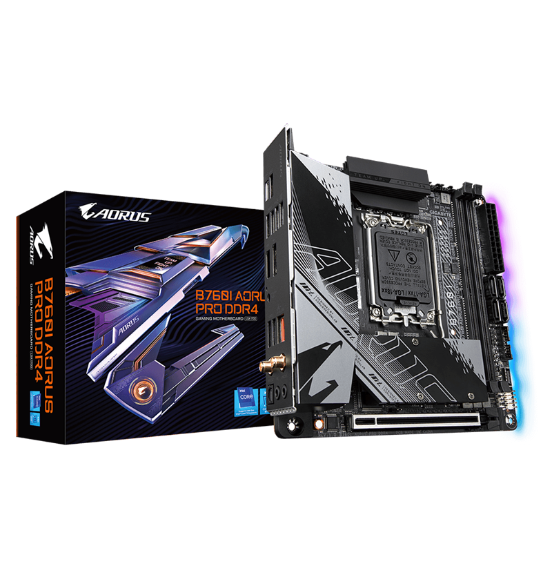 MAINBOARD GIGABYTE B760I AORUS PRO DDR4