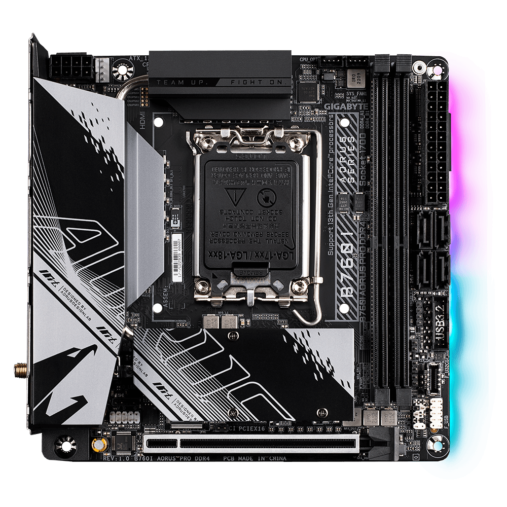 MAINBOARD GIGABYTE B760I AORUS PRO DDR4