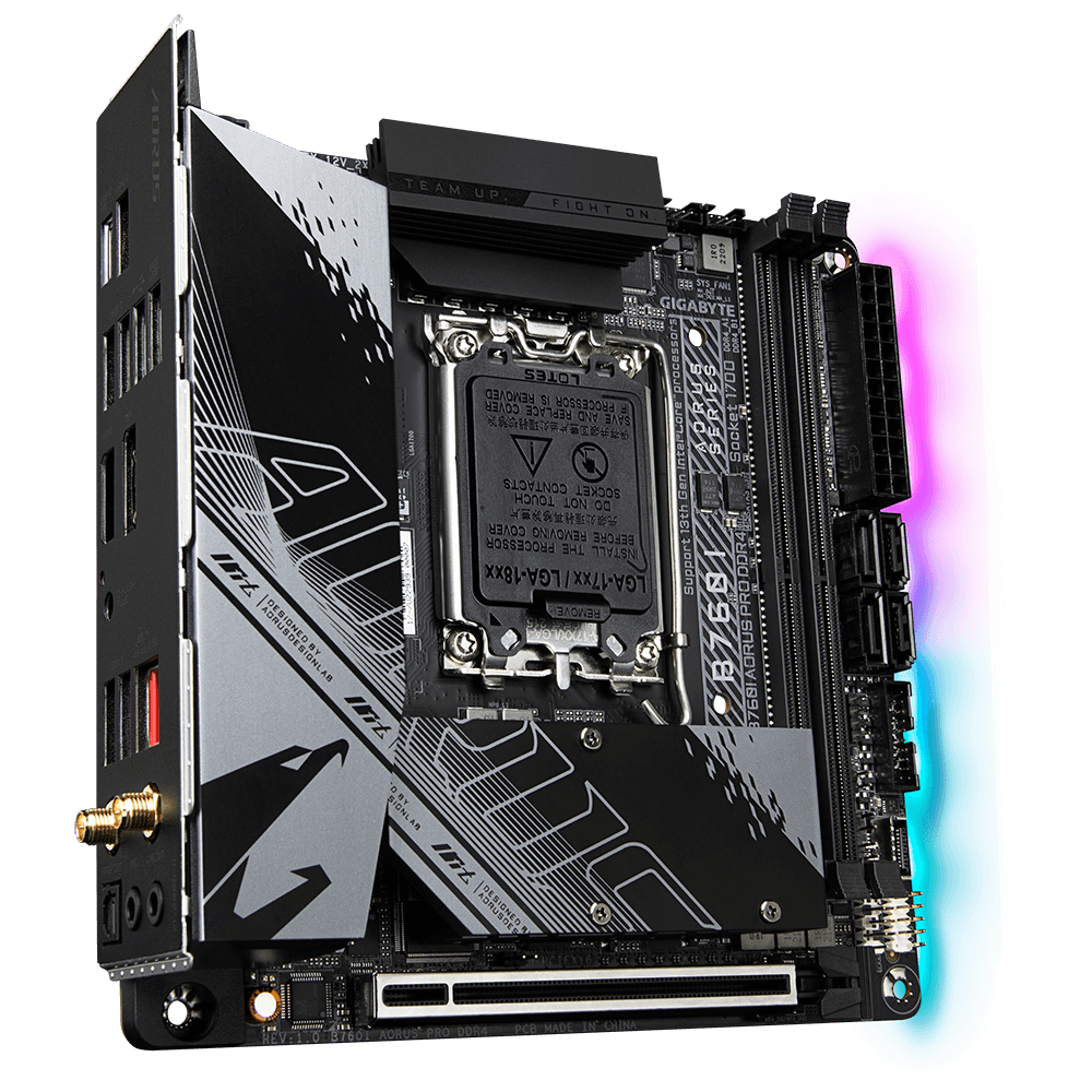 MAINBOARD GIGABYTE B760I AORUS PRO DDR4
