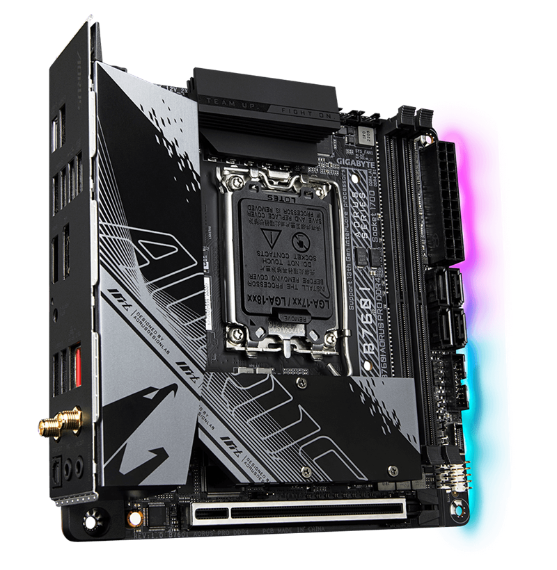 MAINBOARD GIGABYTE B760I AORUS PRO DDR4