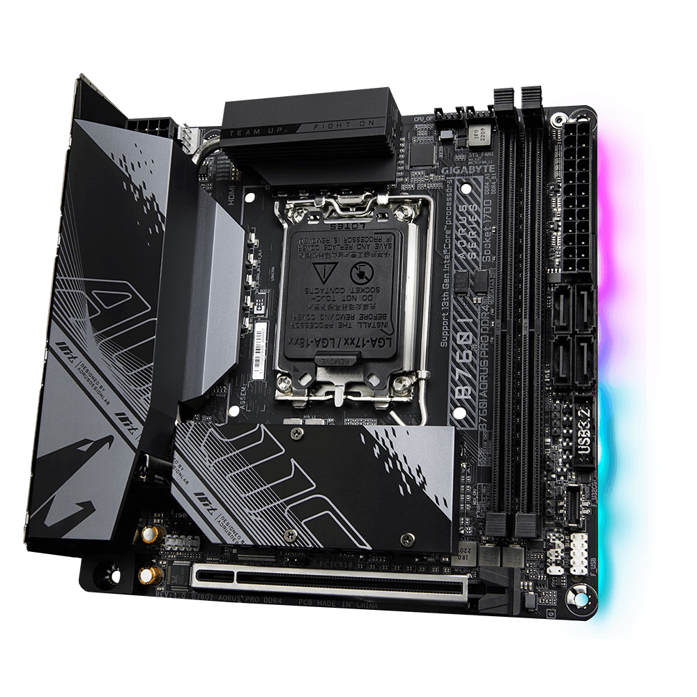 MAINBOARD GIGABYTE B760I AORUS PRO DDR4