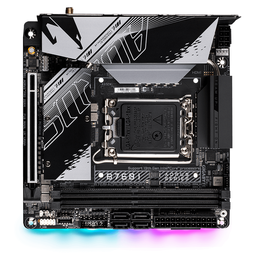 MAINBOARD GIGABYTE B760I AORUS PRO DDR4