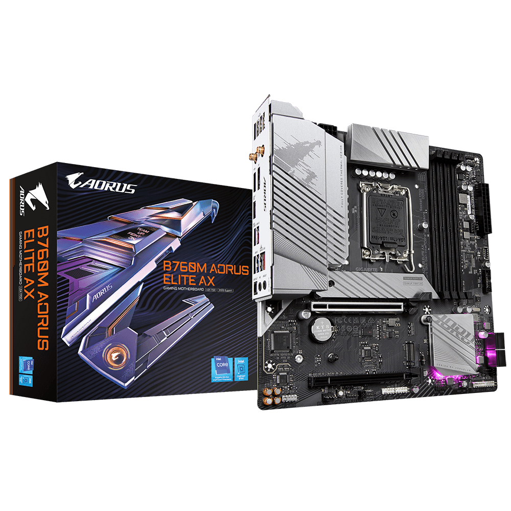 MAINBOARD GIGABYTE B760M AORUS ELITE AX
