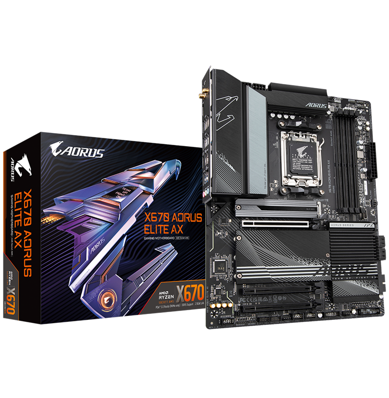 MAINBOARD GIGABYTE X670 AORUS ELITE AX