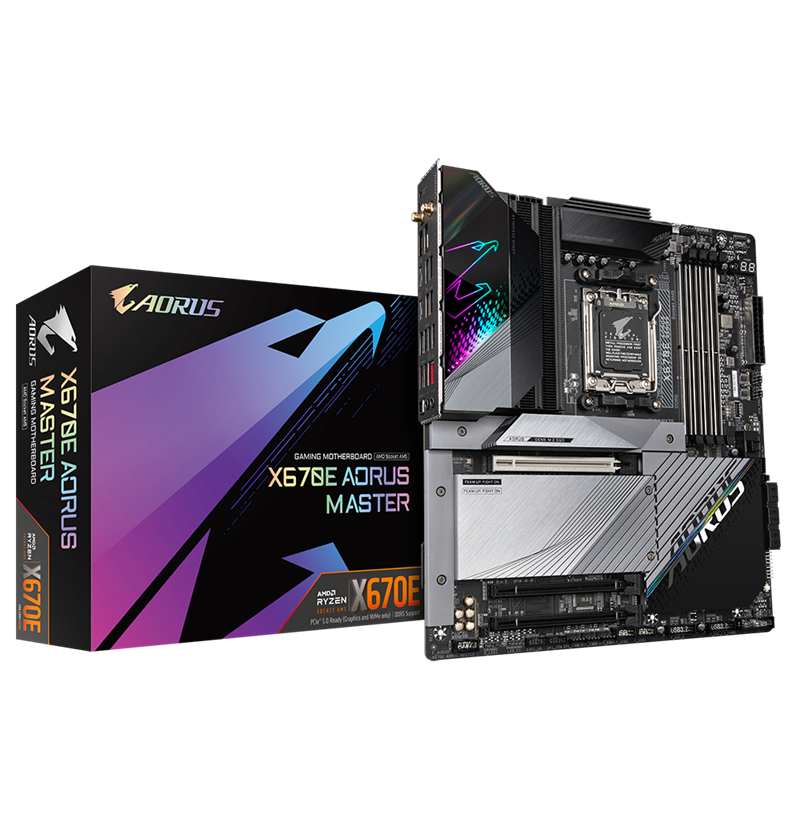 MAINBOARD GIGABYTE X670E AORUS MASTER