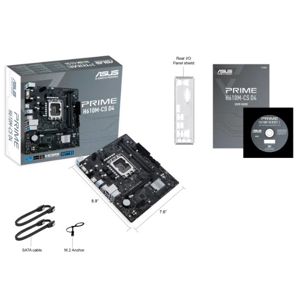 MAINBOARD ASUS PRIME H610M-CS D4