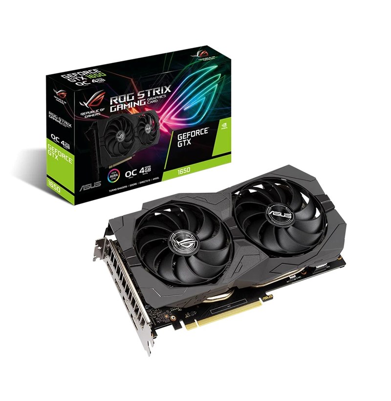 CARD MÀN HÌNH ASUS ROG STRIX GEFORCE GTX 1650 OC EDITION 4GB GDDR6