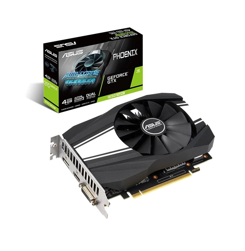 CARD MÀN HÌNH ASUS PHOENIX GEFORCE GTX 1650 SUPER 4GB GDDR6