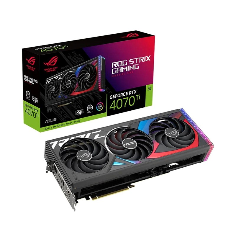 CARD MÀN HÌNH ASUS ROG STRIX GEFORCE RTX 4070TI 12GB GDDR6X