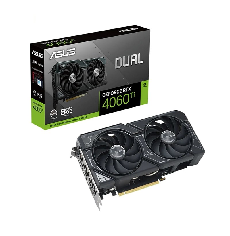 CARD MÀN HÌNH ASUS DUAL GEFORCE RTX 4060 TI 8GB GDDR6