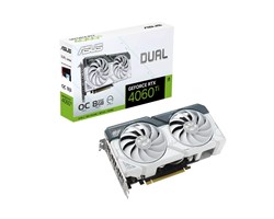 CARD MÀN HÌNH ASUS DUAL GEFORCE RTX 4060 TI WHITE OC EDITION 8GB GDDR6