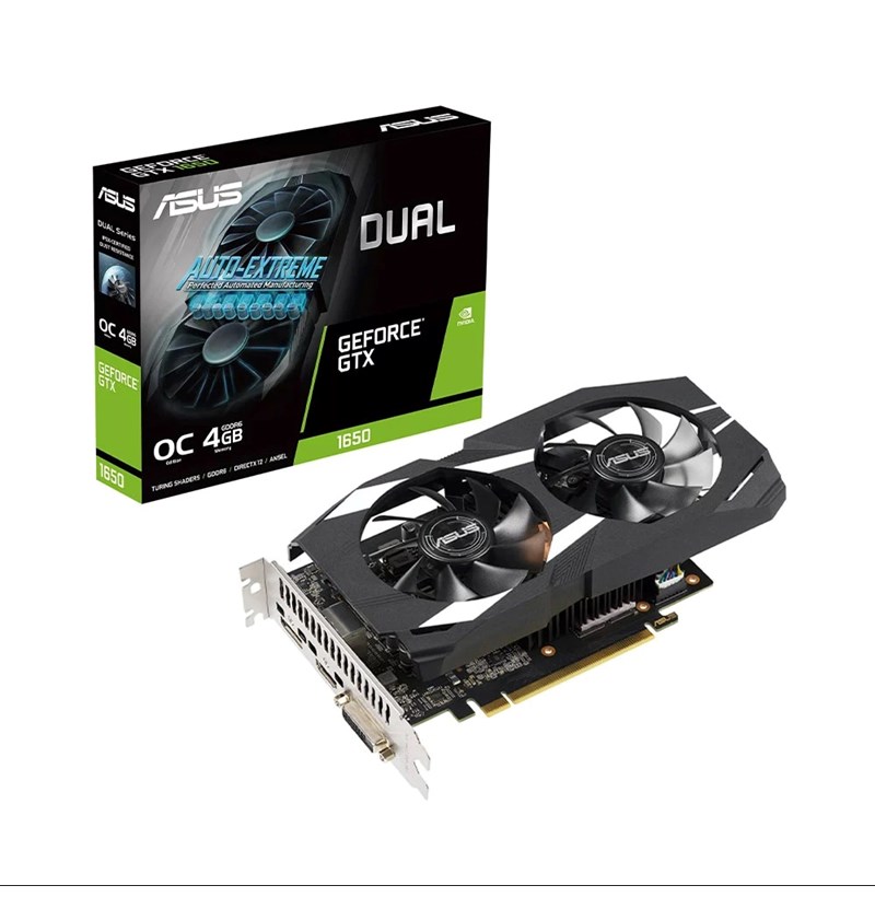 CARD MÀN HÌNH ASUS GTX 1650 OC EDITION 4GB GDDR6 EVO