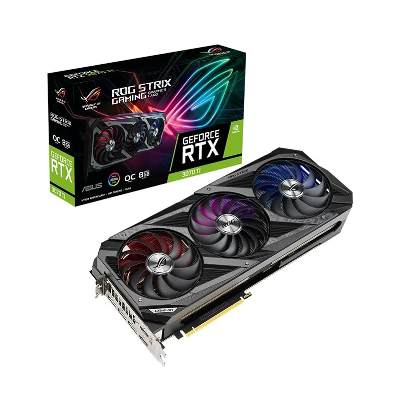 CARD MÀN HÌNH ASUS ROG STRIX GEFORCE RTX 3070 TI OC EDITION 8GB GDDR6X