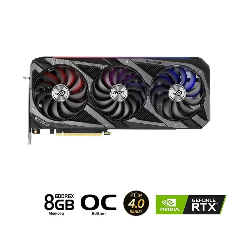 CARD MÀN HÌNH ASUS ROG STRIX GEFORCE RTX 3070 TI OC EDITION 8GB GDDR6X