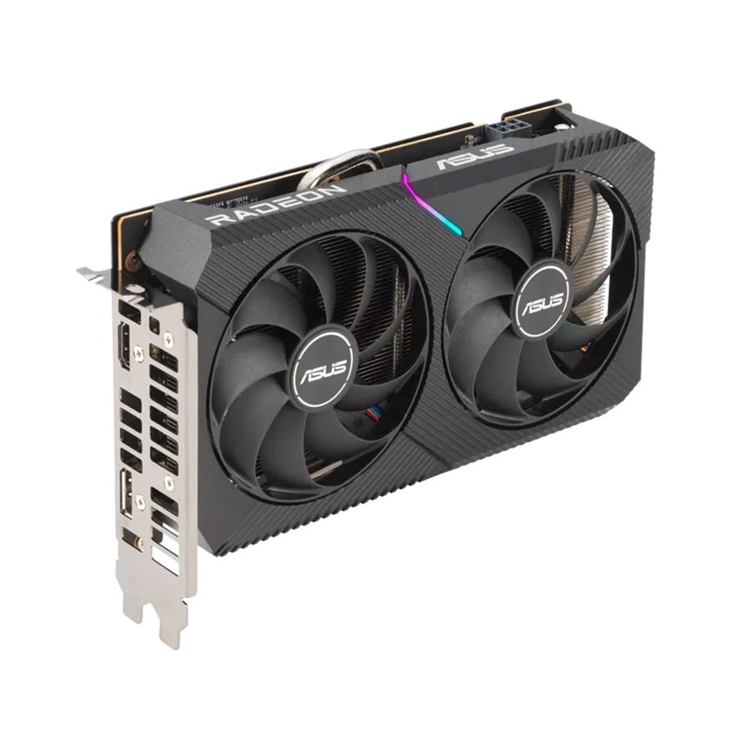 CARD MÀN HÌNH ASUS DUAL RADEON RX 6500 XT OC EDITION 4GB GDDR6