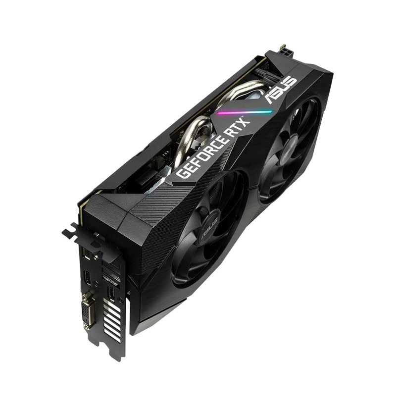 CARD MÀN HÌNH ASUS DUAL GEFORCE RTX 2060 O6G EVO 6GB GDDR6 