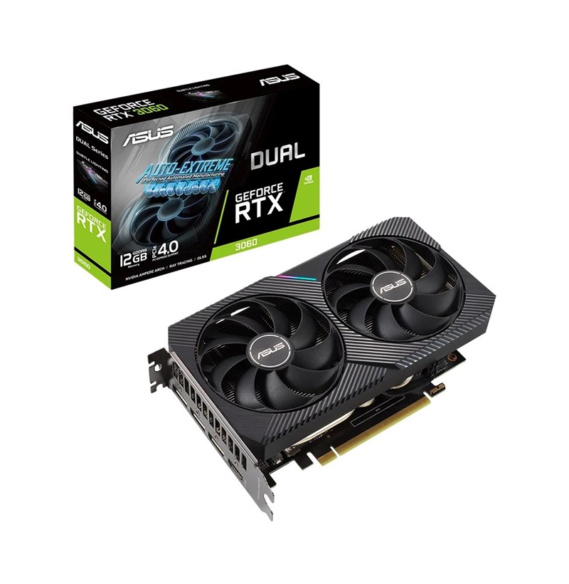 CARD MÀN HÌNH ASUS DUAL GEFORCE RTX™ 3060 V2 12GB GDDR6