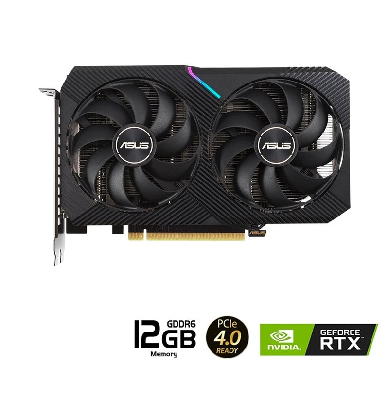 CARD MÀN HÌNH ASUS DUAL GEFORCE RTX™ 3060 V2 12GB GDDR6