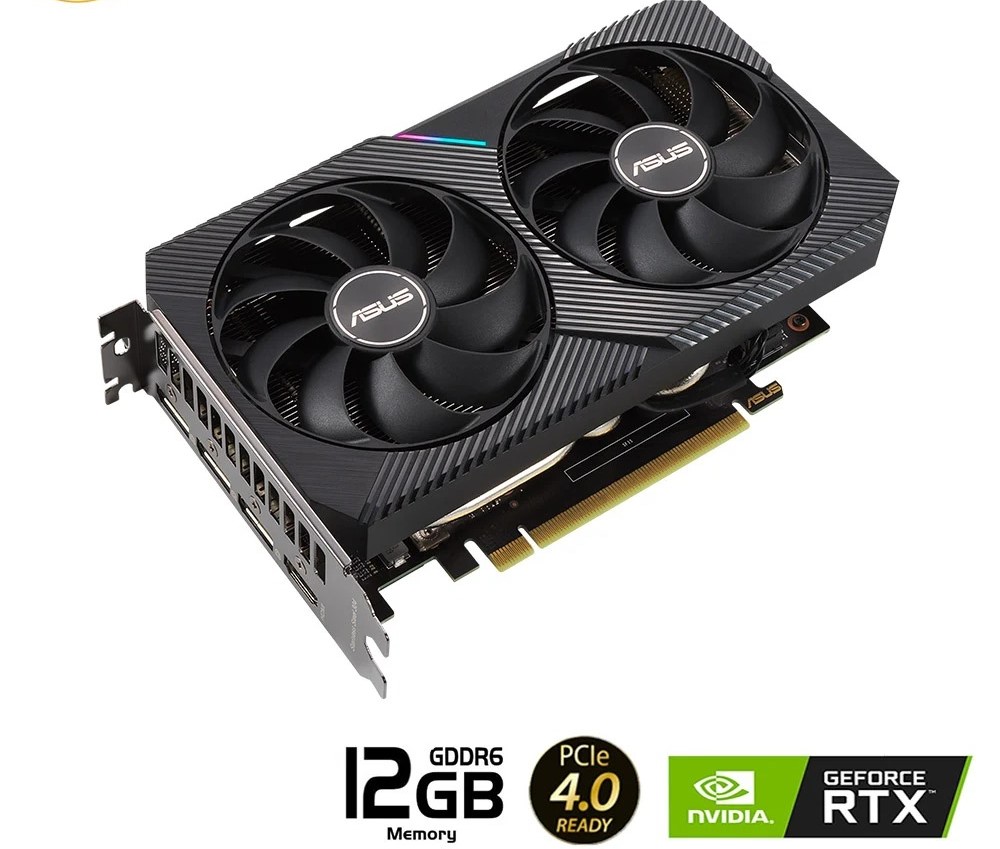 CARD MÀN HÌNH ASUS DUAL GEFORCE RTX™ 3060 V2 12GB GDDR6
