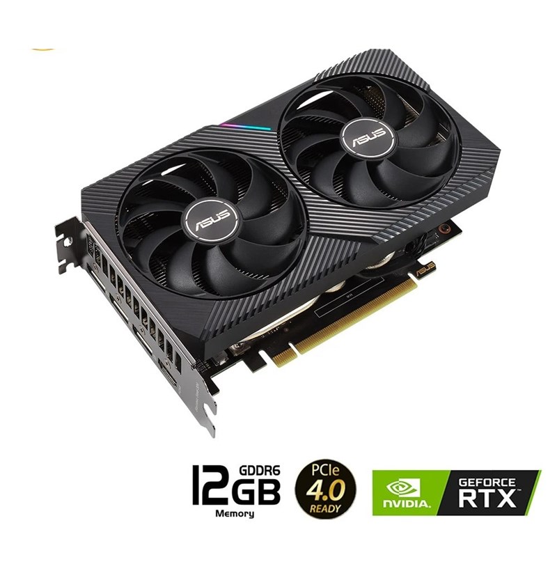 CARD MÀN HÌNH ASUS DUAL GEFORCE RTX™ 3060 V2 12GB GDDR6
