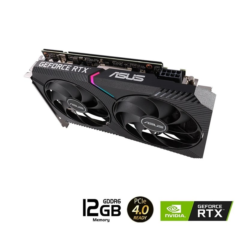 CARD MÀN HÌNH ASUS DUAL GEFORCE RTX™ 3060 V2 12GB GDDR6