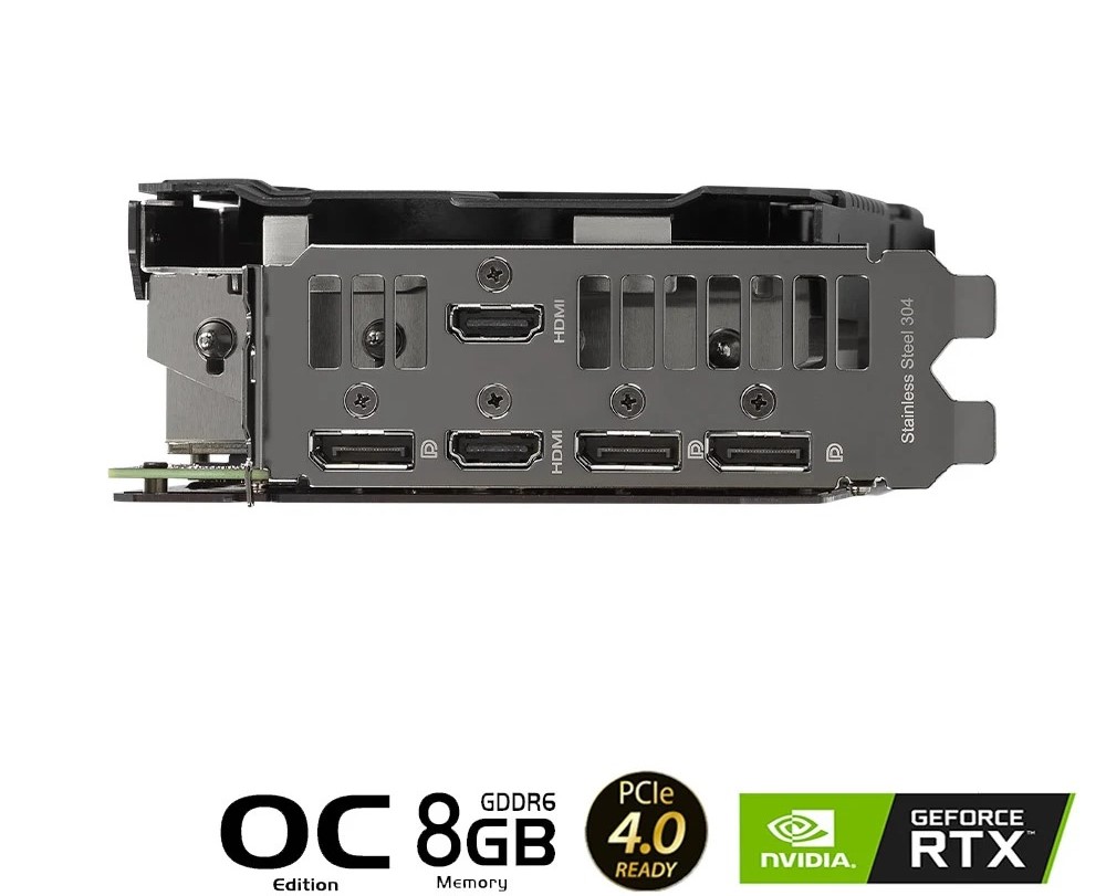 CARD MÀN HÌNH ASUS TUF GAMING GEFORCE RTX™ 3060 TI V2 OC EDITION 8GB GDDR6