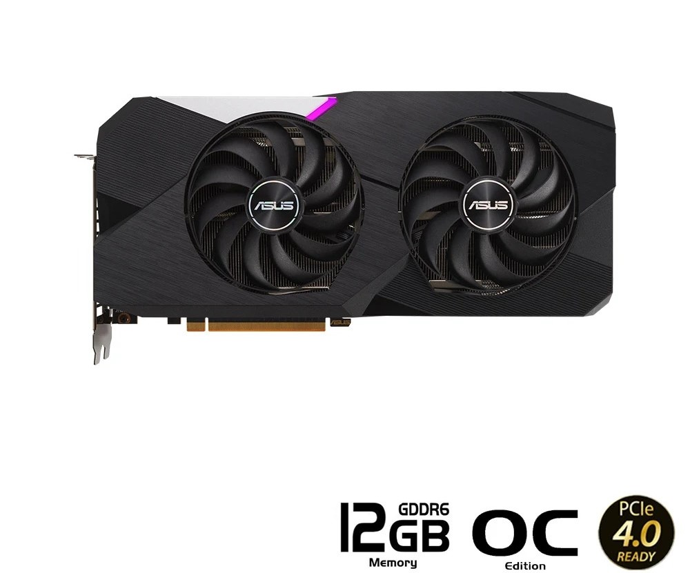 CARD MÀN HÌNH ASUS DUAL RADEON RX 6700 XT OC EDITION 12GB GDDR6