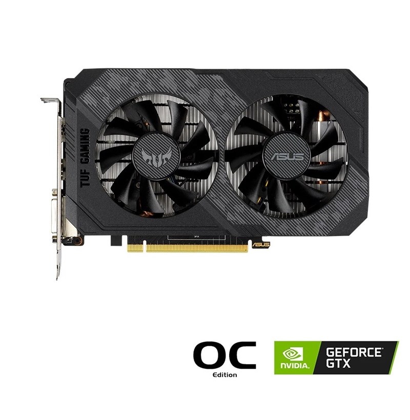 CARD MÀN HÌNH ASUS TUF GAMING GEFORCE GTX 1650 OC EDITION 4GB GDDR6