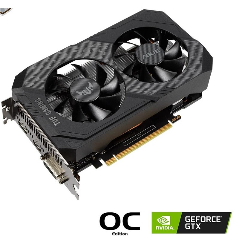 CARD MÀN HÌNH ASUS TUF GAMING GEFORCE GTX 1650 OC EDITION 4GB GDDR6