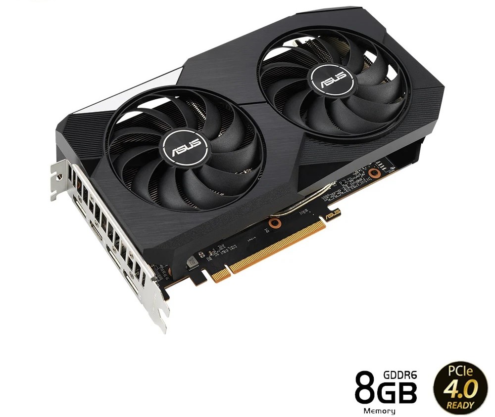 CARD MÀN HÌNH ASUS DUAL RADEON RX 6600 8GB GDDR6
