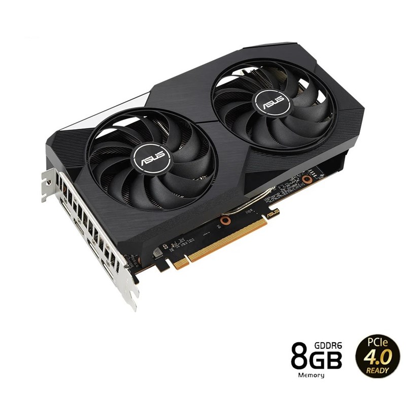 CARD MÀN HÌNH ASUS DUAL RADEON RX 6600 8GB GDDR6