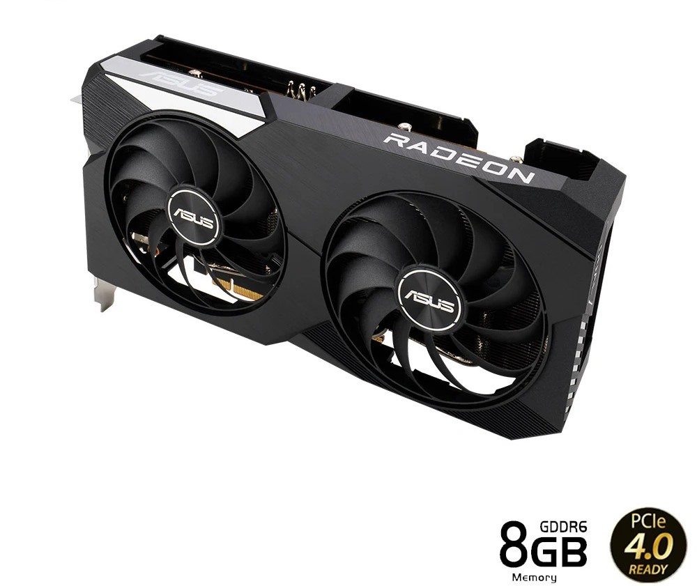 CARD MÀN HÌNH ASUS DUAL RADEON RX 6600 8GB GDDR6