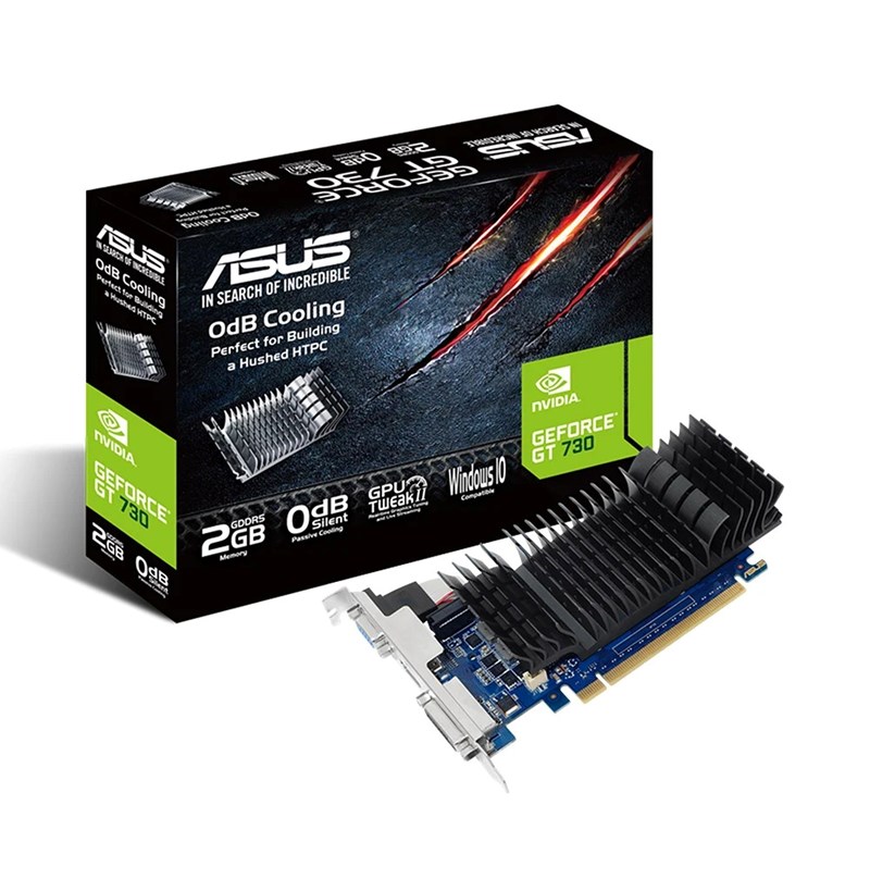 CARD MÀN HÌNH ASUS NVIDIA GEFORCE GT 730 2GB GDDR5 