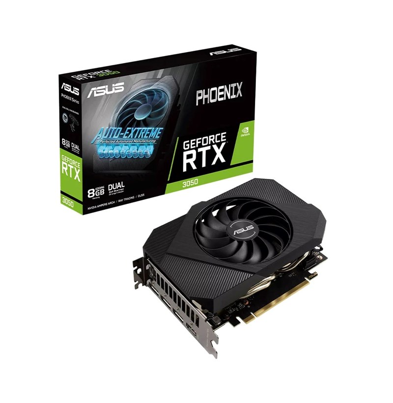 CARD MÀN HÌNH ASUS PHOENIX GEFORCE RTX 3050 8GB GDDR6