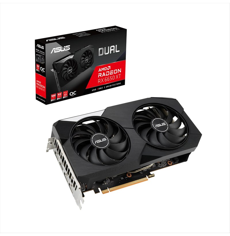 CARD MÀN HÌNH ASUS DUAL-RX6650XT-O8G 8GB GDDR6
