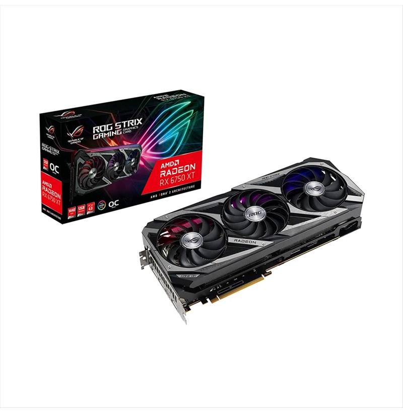 CARD MÀN HÌNH ASUS ROG-STRIX-RX6750XT-O12G-GAMING 12GB GDDR6