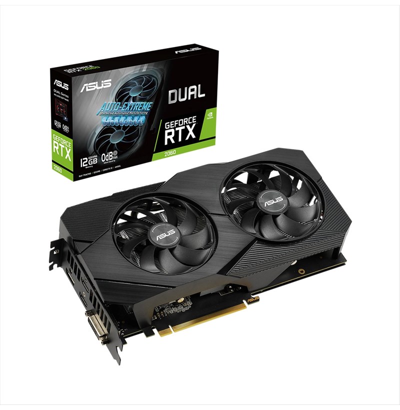 CARD MÀN HÌNH ASUS DUAL-RTX2060-12G-EVO 12GB GDDR6