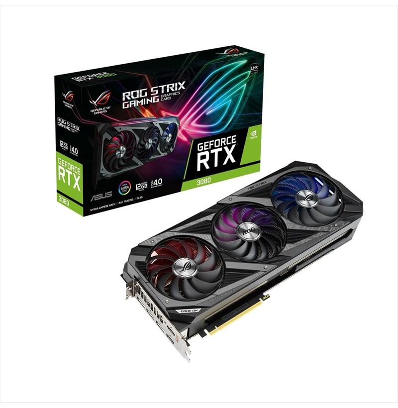 CARD MÀN HÌNH ASUS ROG-STRIX-RTX3080-12G-GAMING 12GB GDDR6X