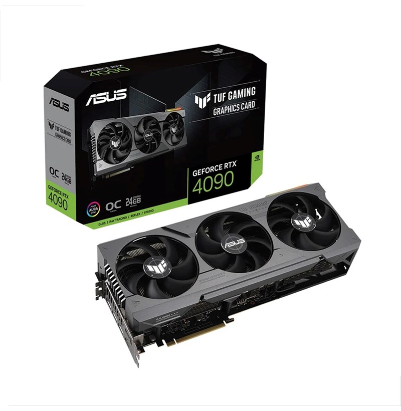 CARD MÀN HÌNH ASUS TUF-RTX4090-O24G-GAMING 24GB GDDR6X 