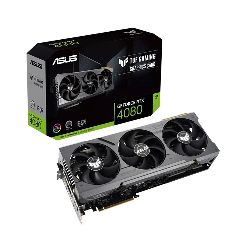 CARD MÀN HÌNH ASUS TUF-RTX4080-16G-GAMING 16GB GDDR6X
