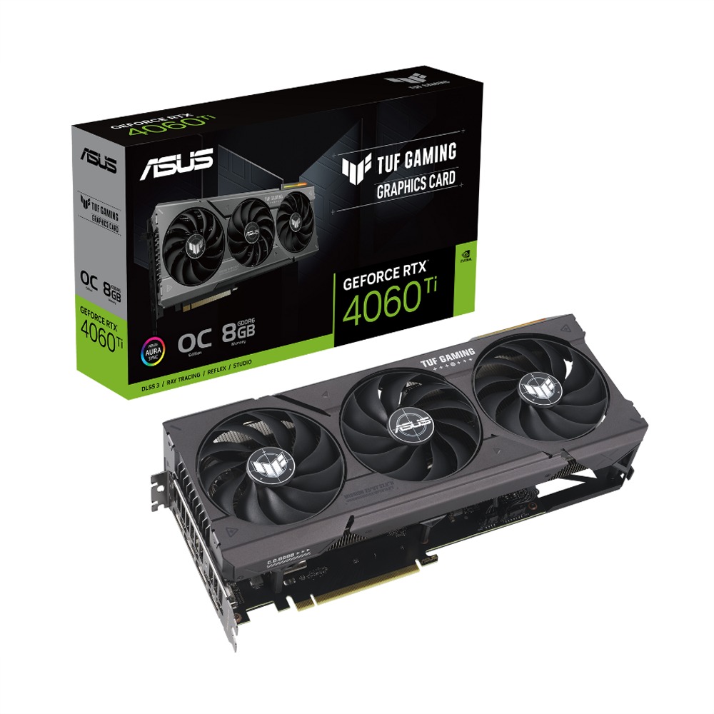 CARD MÀN HÌNH ASUS TUF GAMING GEFORCE RTX 4060 TI 8GB GDDR6 OC EDITION