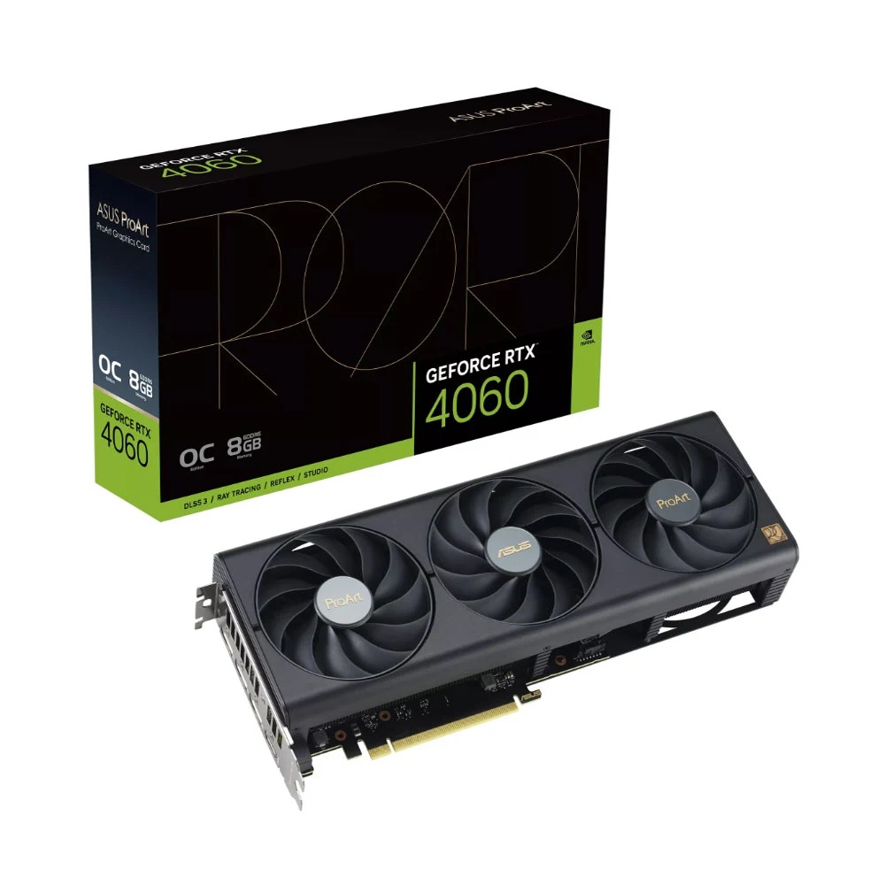 CARD MÀN HÌNH ASUS PROART GEFORCE RTX 4060 OC EDITION 8GB GDDR6