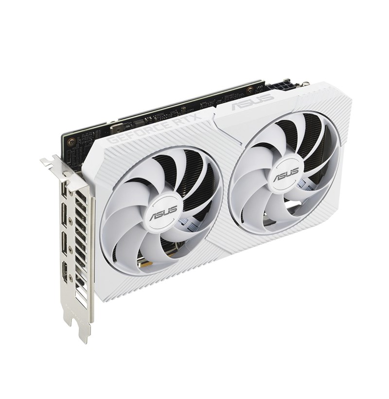 CARD MÀN HÌNH ASUS DUAL-RTX3060-O8G-WHITE 8GB GDDR6